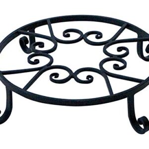 POT TRIVET BLACK 10" by PANACEA PRODUCTS MfrPartNo 89165