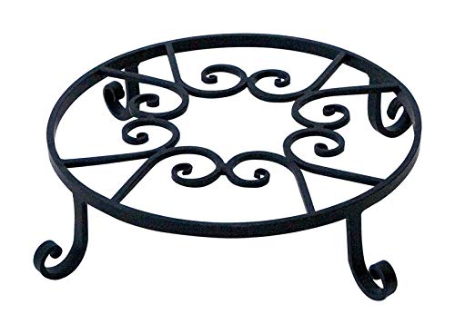 POT TRIVET BLACK 10" by PANACEA PRODUCTS MfrPartNo 89165