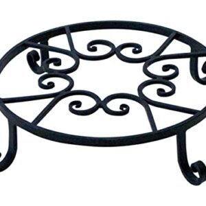 POT TRIVET BLACK 10" by PANACEA PRODUCTS MfrPartNo 89165