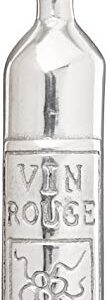 Mariposa Wine Bottle Napkin Weight, One Size, Silver
