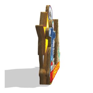 UK Leicester England Magnet Fridge Magnet Wooden 3D Landmarks Travel Collectible Souvenirs Decoration Handmade-2