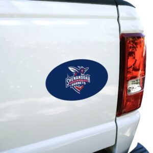 Shenandoah University Primary Logo Automotive Car Refrigerator Locker Vinyl Euro Oval Magnet