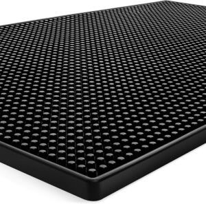 bar mat silicon graded, heat resistant mat, food safe, drip mat, restaurant, coffee bar mats, and kitchen bar service mat, spill mat for drying dishes (18?x 12?)