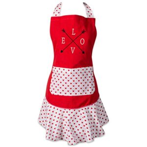 dii valentine's day collection kitchen, apron, love struck