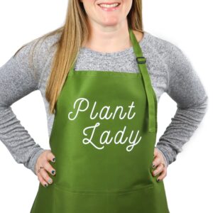 plant lady apron, plant lady gift, aprons for women, succulent lovers, garden gifts for women, plant lover gifts, plant gift