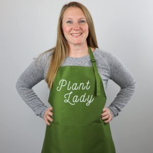 Plant Lady Apron, Plant Lady Gift, Aprons for Women, Succulent Lovers, Garden Gifts for Women, Plant Lover Gifts, Plant Gift