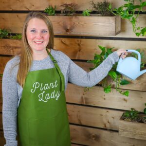 Plant Lady Apron, Plant Lady Gift, Aprons for Women, Succulent Lovers, Garden Gifts for Women, Plant Lover Gifts, Plant Gift