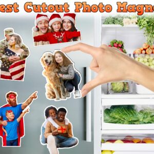 Personalized Photo Magnet - Customized Cutout Magnets Magnetic Photos | Save Your Best Memories