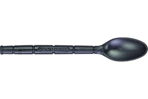 ka-bar krunch spoon-straw, black, one size, model number: 9924