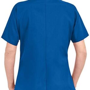 ChefUniforms.com Women's Lightweight Short Sleeve Chef Coat - Chef Coat Women, Blue Chef Coat, Women's Chef Jackets, Womens Chef Coat, Royal Chef Coat, Chef Uniform for Women