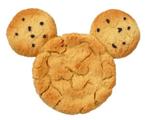 mickey mouse butter cookie magnet