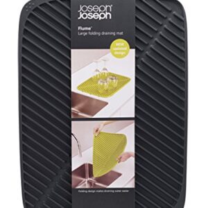 Joseph Joseph Flume Folding Draining Mat, Gray, Large