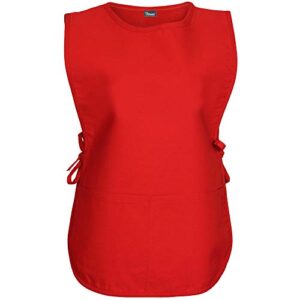 fame f12 round cobbler apron - red (wfa18193re)