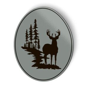 deer forest hunting - magnet - car fridge locker - select size