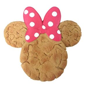 disney minnie mouse cookie magnet multi color, 3 inch