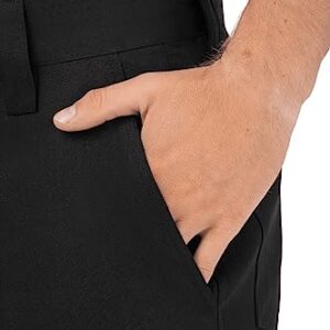 Chef Works Men's Essential Pro Chef Pants, Black, 38