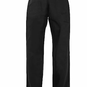 Chef Works Men's Essential Pro Chef Pants, Black, 38