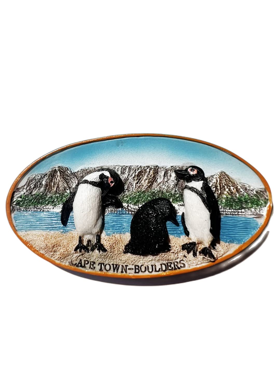 Boulders Cape Town South Africa Refrigerator Magnet Travel Souvenir Fridge Decoration 3D Magnetic Sticker Hand Painted Craft