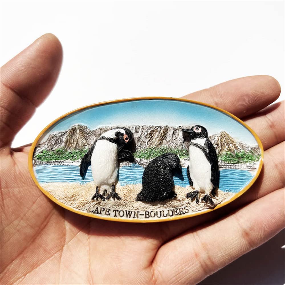 Boulders Cape Town South Africa Refrigerator Magnet Travel Souvenir Fridge Decoration 3D Magnetic Sticker Hand Painted Craft