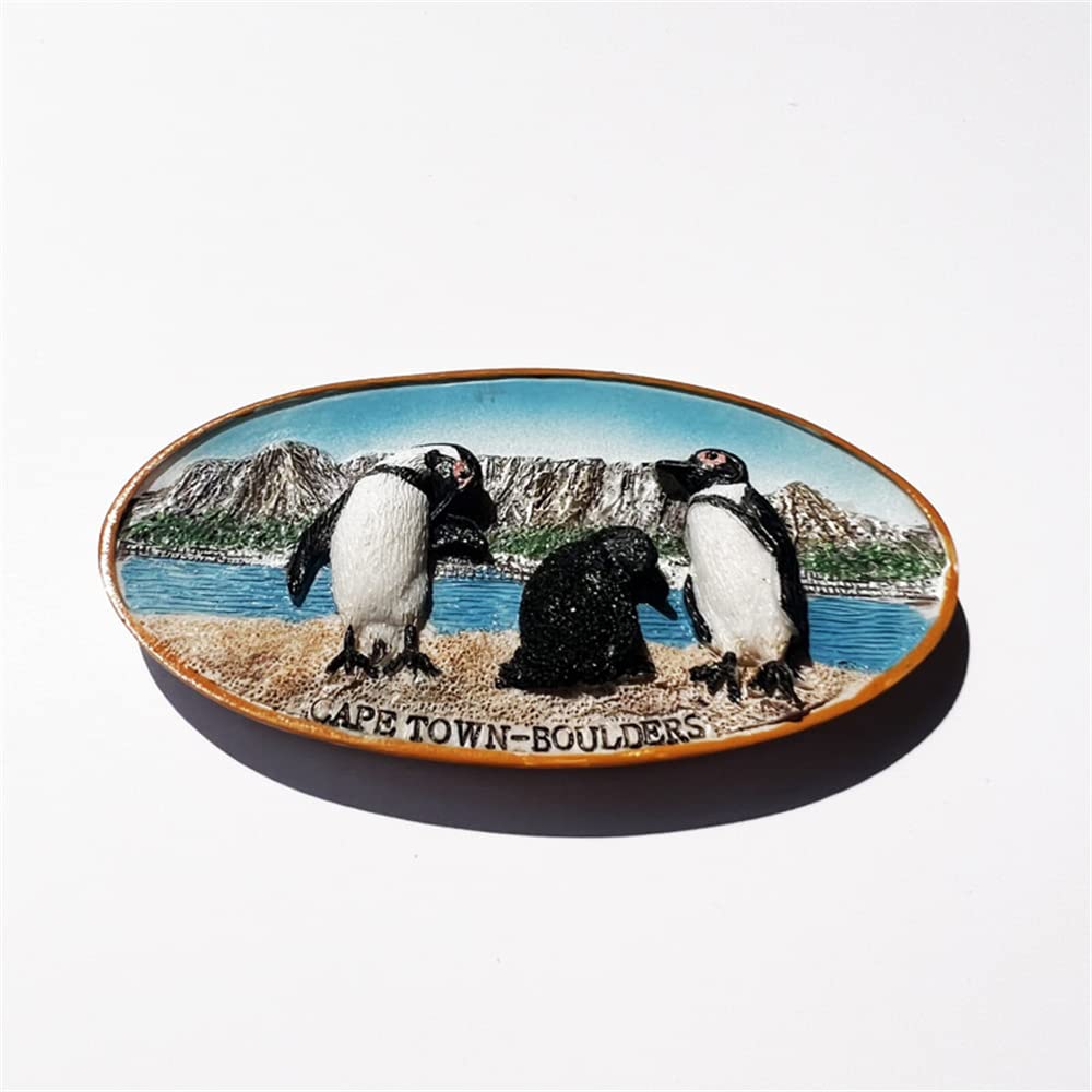 Boulders Cape Town South Africa Refrigerator Magnet Travel Souvenir Fridge Decoration 3D Magnetic Sticker Hand Painted Craft