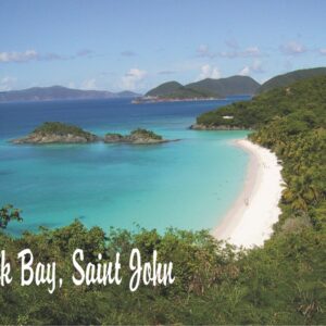 Trunk Bay, Saint John, United States Virgin Islands, Beach, Souvenir Magnet 2 x 3 Photo Fridge Magnet