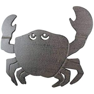 cast iron crab trivet 11 inch - crab decoration - coastal living