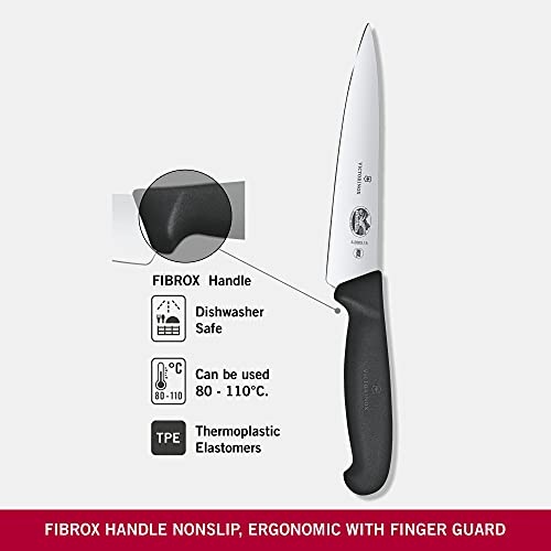 Victorinox Chef's, Black Fibrox, 6 in.