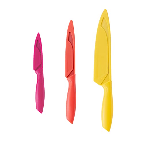 Farberware Chef Knife Set, 3 Piece, Multicolor