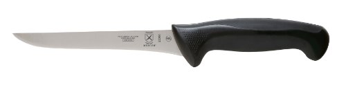 Mercer Culinary Millennia 8-Piece Knife Roll Set, Black Handles