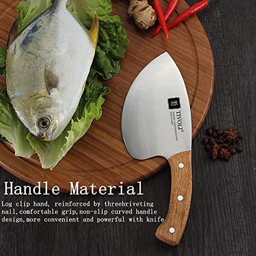 TIJERAS Seafood Market Aquatic Fish Knives Professional Tool Kitchen Knife Sharp Slaughter Fish Special Knife Meat Cleaver