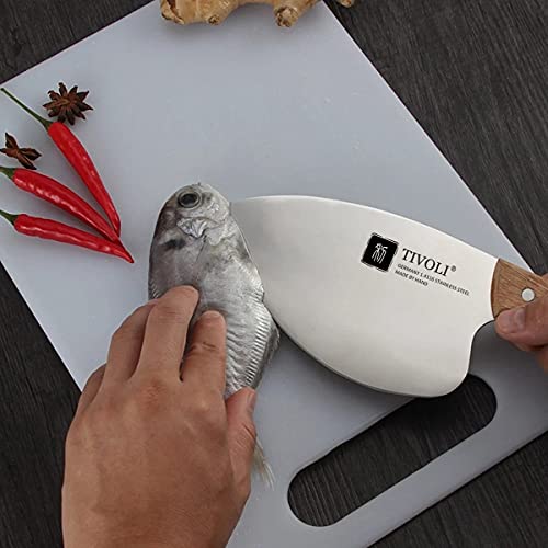 TIJERAS Seafood Market Aquatic Fish Knives Professional Tool Kitchen Knife Sharp Slaughter Fish Special Knife Meat Cleaver