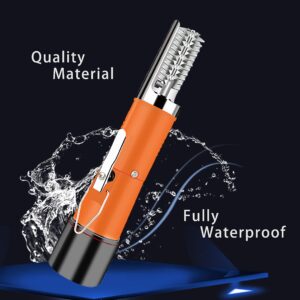 Cordless Electric Fish Scaler Set，Powerful Dynamic Fish Scaler with 2600mAh rechargeable batteries，Easily Remove Fishscales without Fuss Or Mess for Chef and Home Cooks Fish Cleaning tools