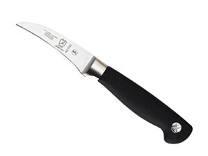 mercer culinary m21052 genesis 3-inch peeling/tourne knife, black