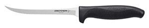 dexter russell 5-1/2" scalloped utility knife, black