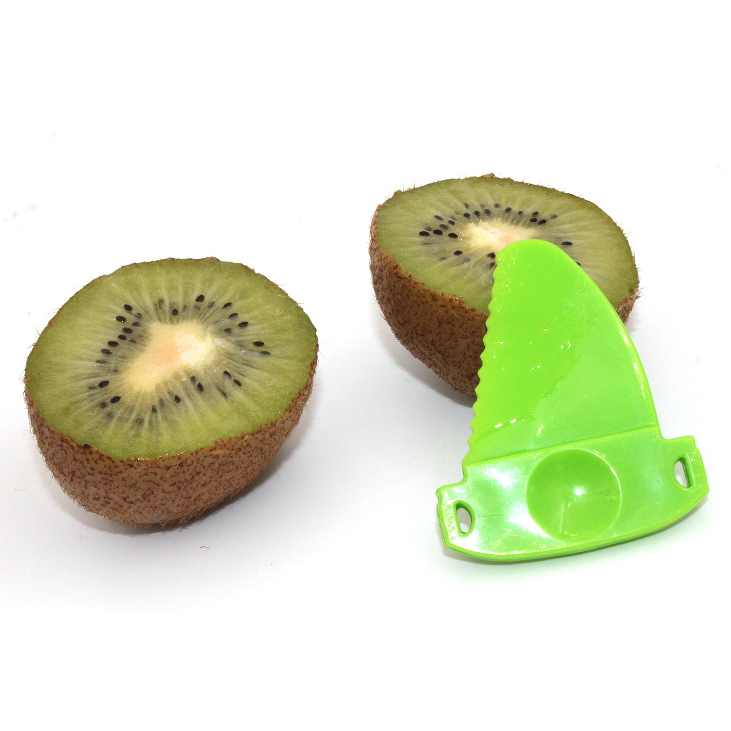 ZRAMO® TH502 Green Kiwi Fruit Cut Digging Core Twister Slicer Kitchen Peeler Tool Cutter Device for Fruit Salad