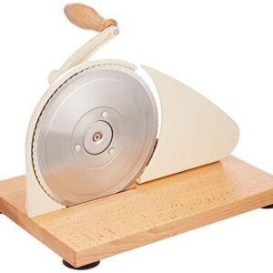 Zassenhaus Classic Manual Bread Slicer, 11.75-Inch by 8-Inch, Cream, (72082)