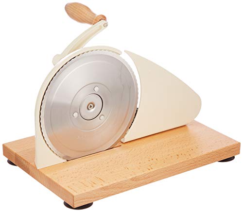 Zassenhaus Classic Manual Bread Slicer, 11.75-Inch by 8-Inch, Cream, (72082)