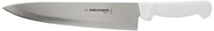dexter russell cutlery 31601-we-1 dexter russell p94802 basics 10" cooks knife w/white handle