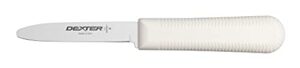 dexter-russell outdoors s127pcp clam knife, 3", white