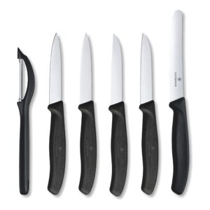 swiss classic paring knife set, 6-piece