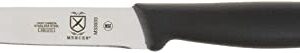 Mercer Culinary Bar Knife,Black, 4” Plain Edge, Pointed Tip