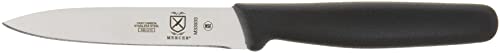 Mercer Culinary Bar Knife,Black, 4” Plain Edge, Pointed Tip