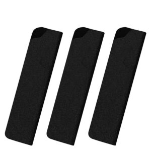 xyj universal knife edge guards for 3.5'' paring fruit knife 3 pcs set kitchen chef sheath knife sleeve abs knife cover knife blade protectors