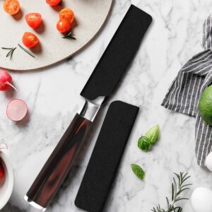 XYJ Universal Knife Edge Guards for 3.5'' Paring Fruit Knife 3 Pcs Set Kitchen Chef Sheath Knife Sleeve ABS Knife Cover Knife Blade Protectors