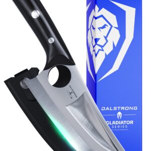Dalstrong Chef & Utility Knife - 7 inch - Multi-Purpose - The Venator - Gladiator Series R - 7CR17MOV High Carbon Steel - Razor Sharp - G10 Handle - w/Sheath - NSF Certified
