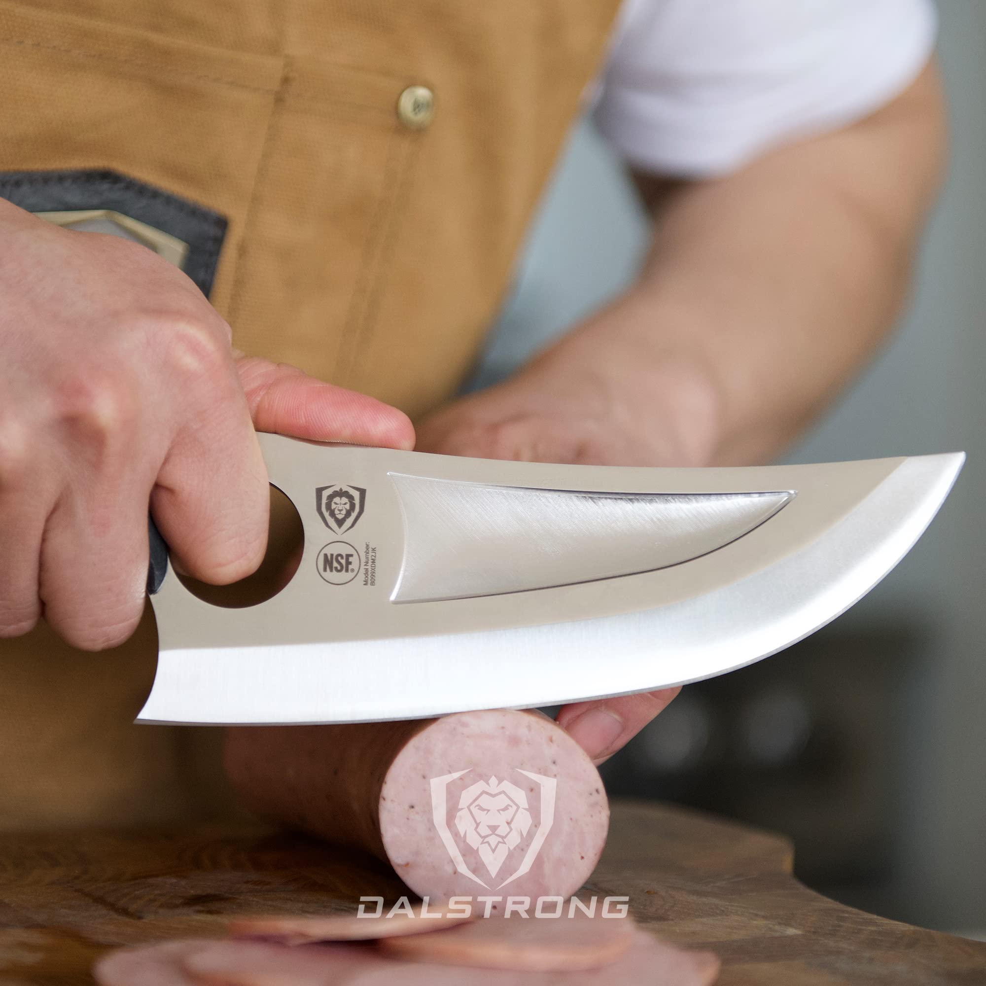 Dalstrong Chef & Utility Knife - 7 inch - Multi-Purpose - The Venator - Gladiator Series R - 7CR17MOV High Carbon Steel - Razor Sharp - G10 Handle - w/Sheath - NSF Certified