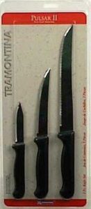 tramontina 5 in. l stainless steel knife set 3 pc.