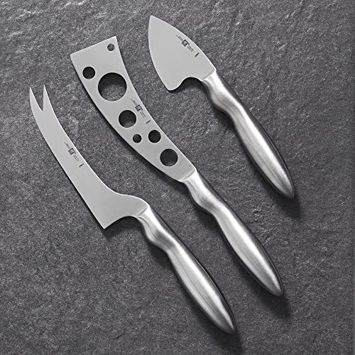 ZWILLING Collection 3-pc Cheese Knife Set for Charcuterie Board, Gift Set, Stainless Steel