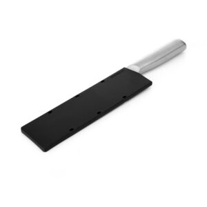 KitchenAid Gourmet Forged Triple-Rivet Chef Knife with Custom-Fit Blade Cover, 8-inch, Sharp Kitchen Knife, High-Carbon Japanese Stainless Steel Blade, Black