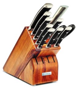 wÜsthof classic ikon 11-piece knife block set
